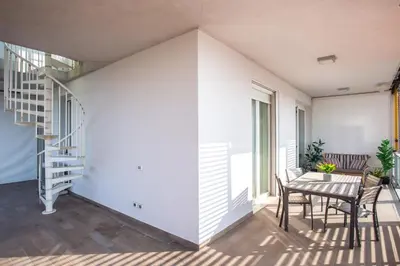 Balcone o terrazza di Jesolo Vista Lido - Family Deluxe Apartment