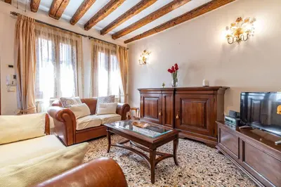 TV o dispositivi per l'intrattenimento presso Al Campanile View and Terrace by Wonderful Italy