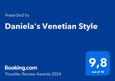 Certificato, attestato, insegna o altro documento esposto da Daniela's Venetian Style