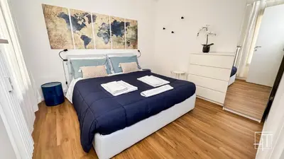 Letto o letti in una camera di HT - Elegante mini in Prato della Valle