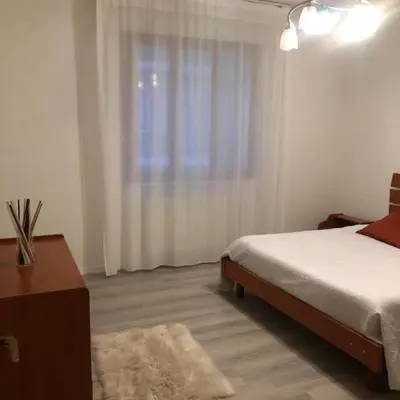 Letto o letti in una camera di Casa Mattei