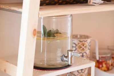 Cucina o angolo cottura di B&B Basta Bussare