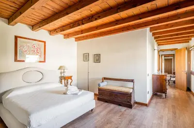 Letto o letti in una camera di GuestHost - Elegant & Superior Scuderia Villa Molin