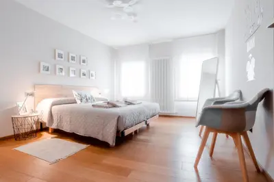 Letto o letti in una camera di Una Chicca