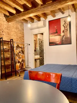 Letto o letti in una camera di Old town Chioggia apartments