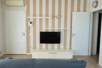 TV o dispositivi per l'intrattenimento presso Appartamento Nico per Famiglie-Lido di Jesolo-Piazza Trieste