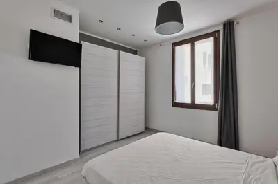 TV o dispositivi per l'intrattenimento presso Venice Boutique Apartment