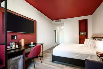 Letto o letti in una camera di CX Venice Mestre