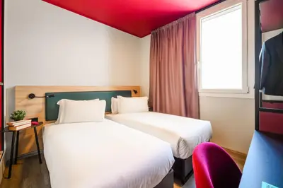 Letto o letti in una camera di CX Venice Mestre