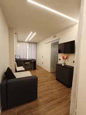 TV o dispositivi per l'intrattenimento presso [Riviera Apartments] Near the beach + Parking