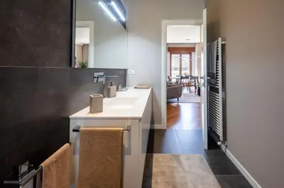 Cucina o angolo cottura di San Michele Modern Apartment - con balcone!