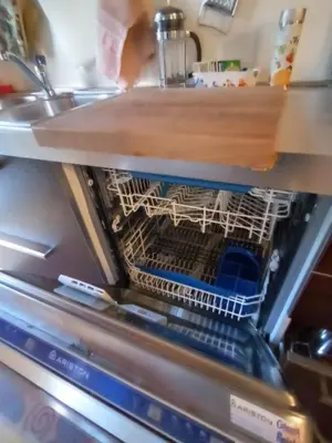 Cucina o angolo cottura di La casa di Blue