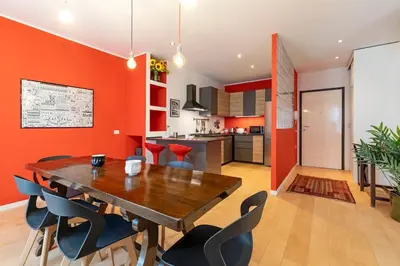 Cucina o angolo cottura di enJoyHome - Appartamento di pregio con garage