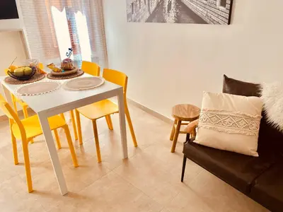 Area soggiorno di CasaBella Chioggia casa indipendente con corte
