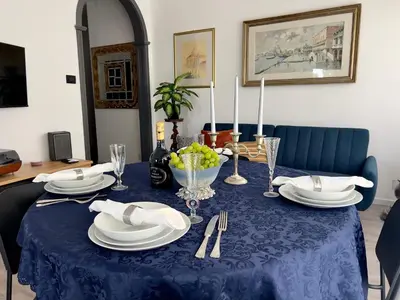 Area soggiorno di Casa Silvano