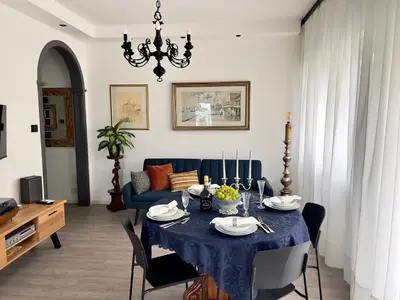 Area soggiorno di Casa Silvano