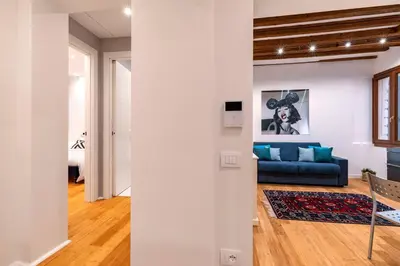 Area soggiorno di Loft San Stae 18.27