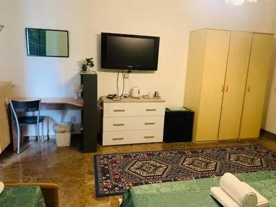 TV o dispositivi per l'intrattenimento presso VENICE NIGHT APPARTMENT