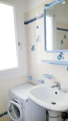 Bagno di Condominio Olimpo family apartment
