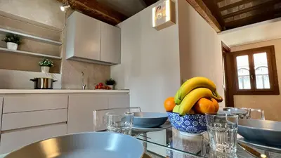Cucina o angolo cottura di Residence Romantic Grand Canal