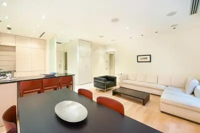 Area soggiorno di Ca' Santa Eufemia, cozy and classy, sleep 4