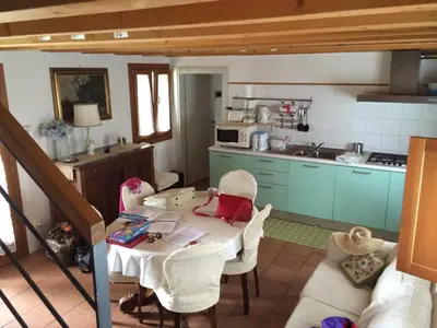 Cucina o angolo cottura di Villa Pastori
