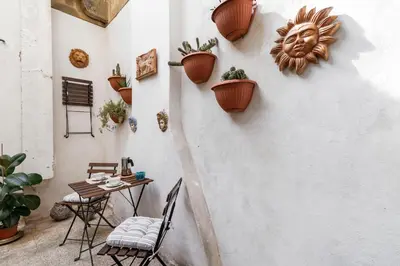 Area soggiorno di Appartamento ai Miracoli