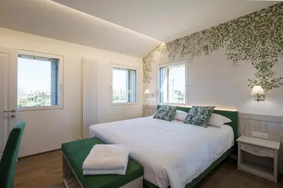 Letto o letti in una camera di Ca' Barbieri San Dona'- Calm and Comfort in the Veneto countryside