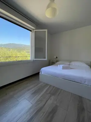 Letto o letti in una camera di Alla Favorita