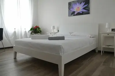 Letto o letti in una camera di Alla Favorita