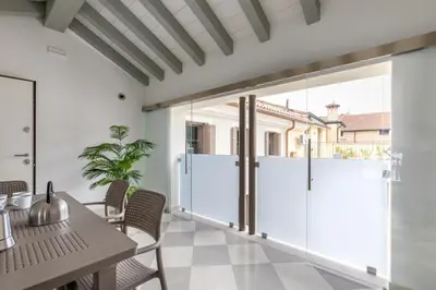 Balcone o terrazza di Corte alle mura - Mansarda lux
