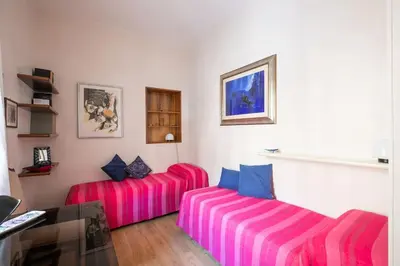 Area soggiorno di Classy spacious apartment close to St.Mark square