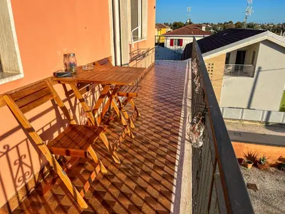 Balcone o terrazza di Ornella's apartment - Relax near Venice