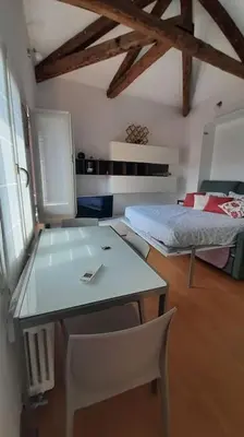 Letto o letti in una camera di Vicinissimo a Piazza San Marco Silenzioso con Vista sui Campanili