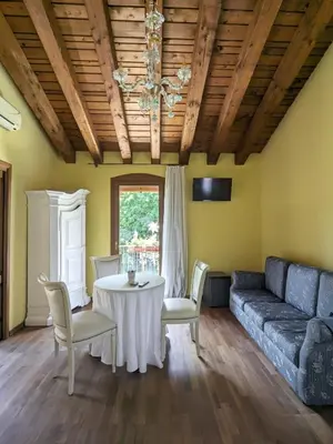 Area soggiorno di Villa Iris