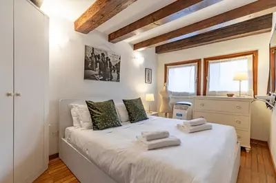 Letto o letti in una camera di Attico San Marco