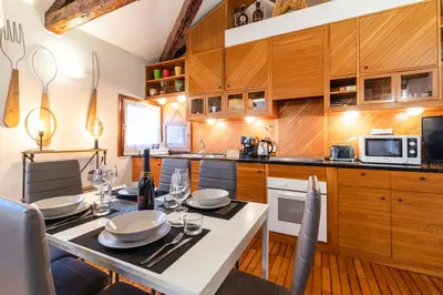 Cucina o angolo cottura di Attico San Marco
