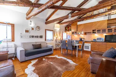 Cucina o angolo cottura di Attico San Marco