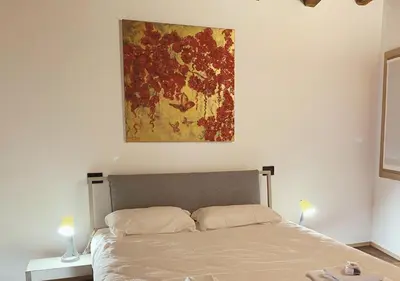 Letto o letti in una camera di ValdoCaban: Oasis among the Vines
