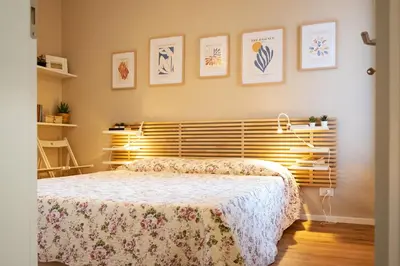 Letto o letti in una camera di Appartamento Garuda20