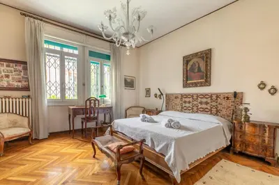 Letto o letti in una camera di Casa Flores - 2 camere Padova
