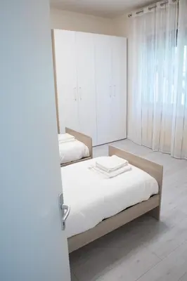 Letto o letti in una camera di House Anna
