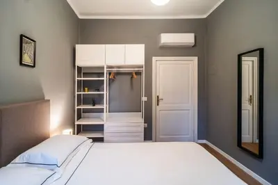 Letto o letti in una camera di Intero appartamento LUJE Venezia