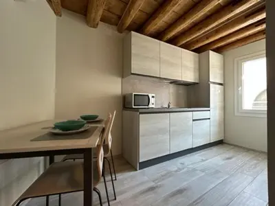 Cucina o angolo cottura di Cà Barbacan