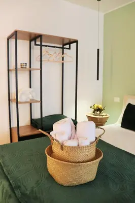 Letto o letti in una camera di La Bricola - Sirocco e Garbin