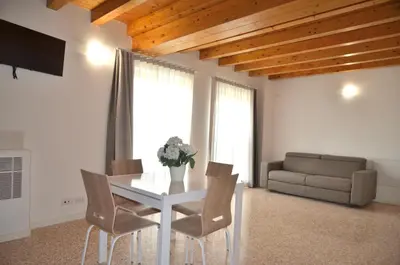 Area soggiorno di Palazzo Maggiore Suite B