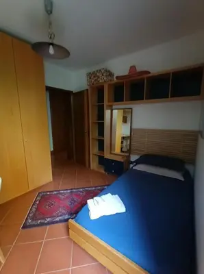 Letto o letti in una camera di Camera nella Casa dei Tigli