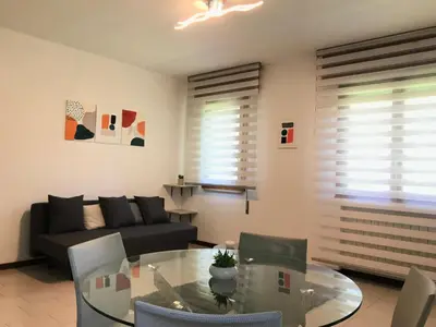 Area soggiorno di Casa Céline