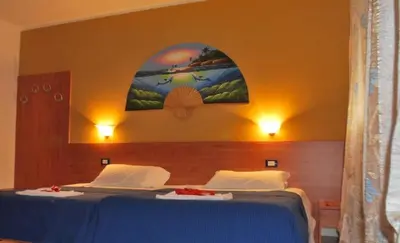 Letto o letti in una camera di Laguna B&B