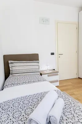 Letto o letti in una camera di Ca'Rosa Venezia